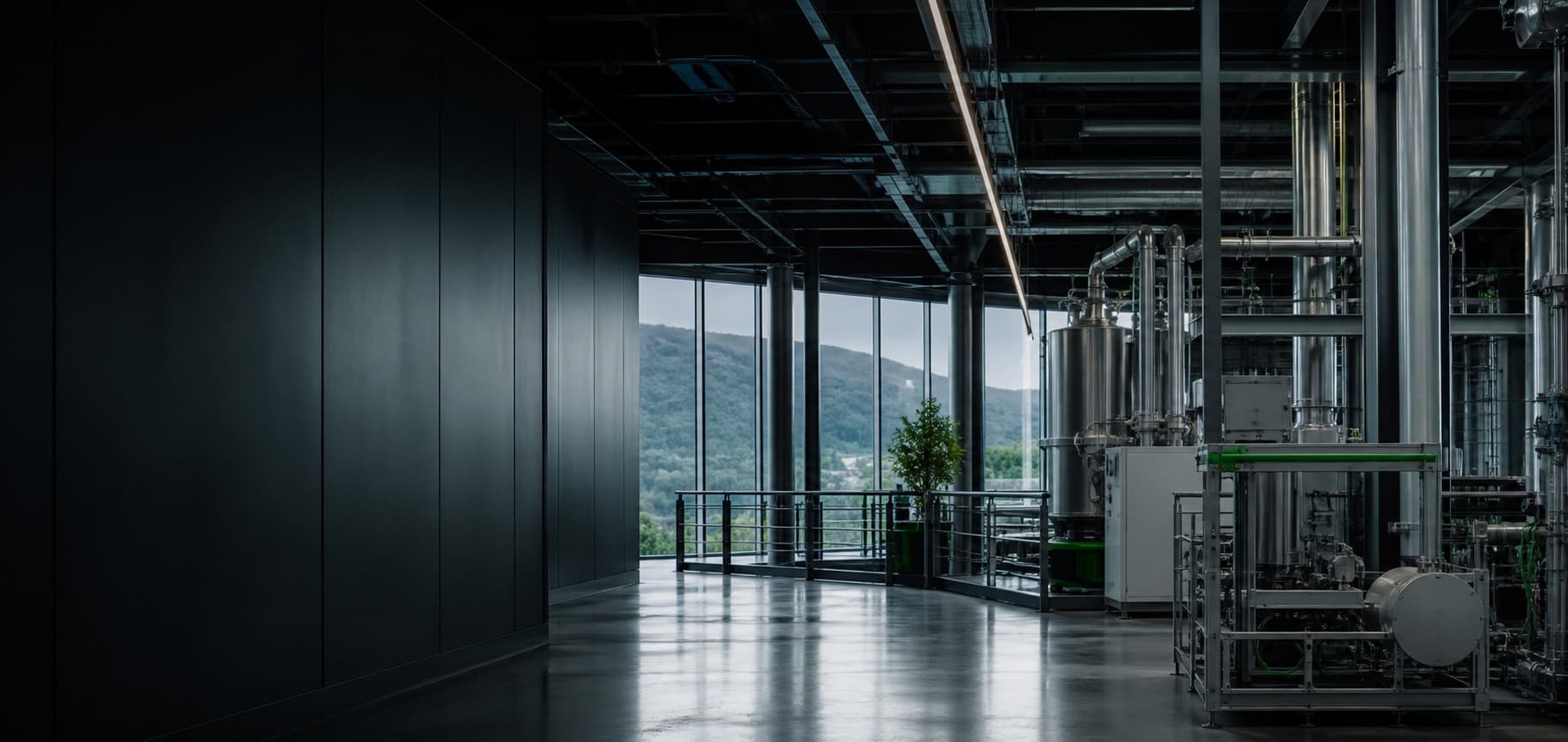 Planta industrial moderna